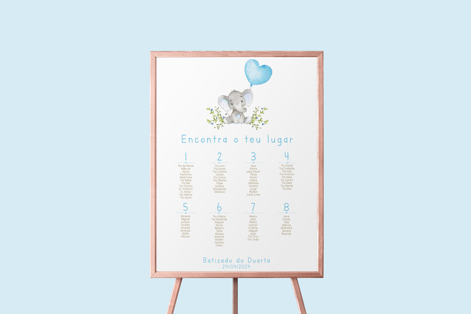 Poster | Elefante com balão I BT-ICP041